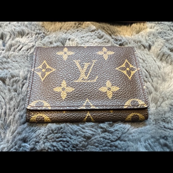 Louis Vuitton monogram  Card Holder Case Wallet - Picture 1 of 4